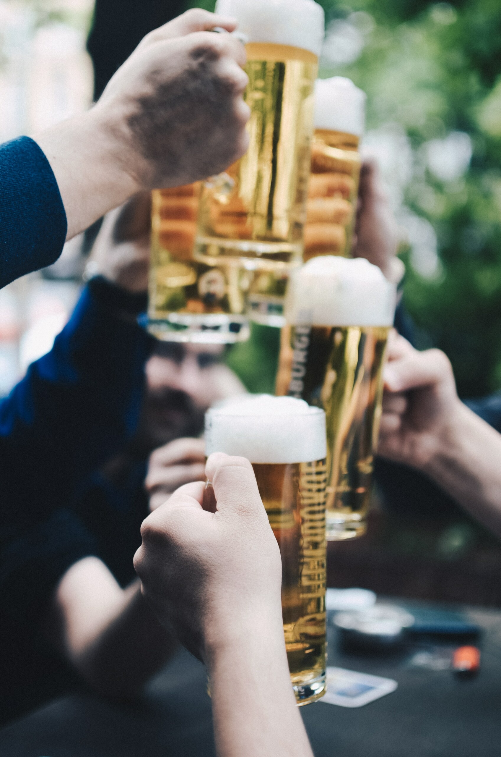 octoberfest cheers Munich's Big Six breweries